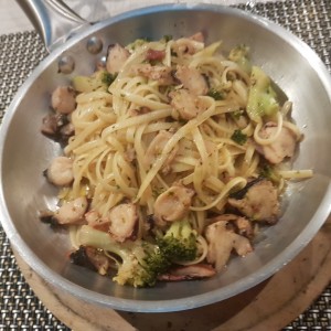 Linguini de Pulpo