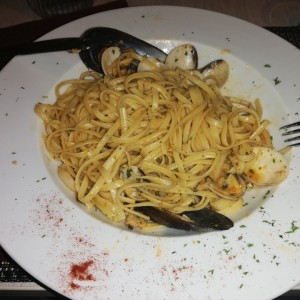 Spaghetti truto di mare