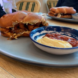 Pan Brioche - Schnitzel pollo apanado