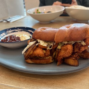 Pan Brioche - Schnitzel pollo apanado