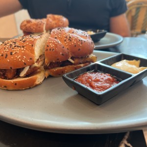 Pan Brioche - Schnitzel pollo apanado