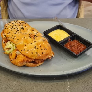 Pan Brioche - Schnitzel pollo apanado