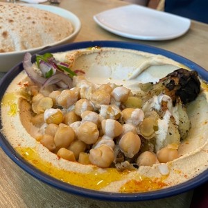 Hummus - Berenjena asada