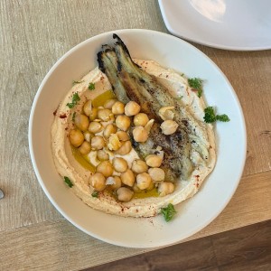 Hummus - Berenjena asada