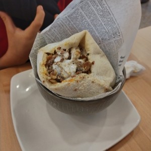 Pita - Shawarma de pollo