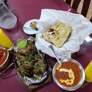 lamp chops, daal makhani