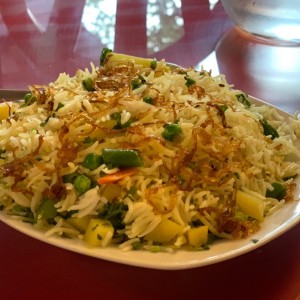 vegetable pulao rice