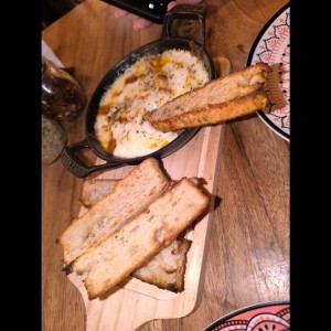 Cazuela de queso Fundido