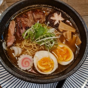 Plato Fuerte - Ramen Shoyu Ribeye