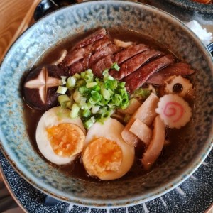 Plato Fuerte - Ramen Shoyu Ribeye