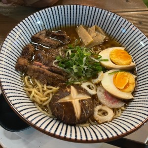 Plato Fuerte - Ramen Shoyu Ribeye