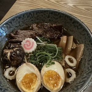 Plato Fuerte - Ramen Shoyu Ribeye