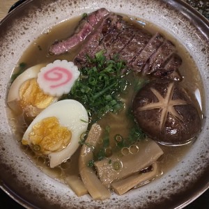 Plato Fuerte - Ramen Shoyu Ribeye