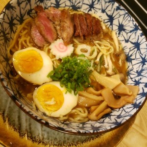 Plato Fuerte - Ramen Shoyu Ribeye