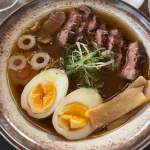 Plato Fuerte - Ramen Shoyu Ribeye