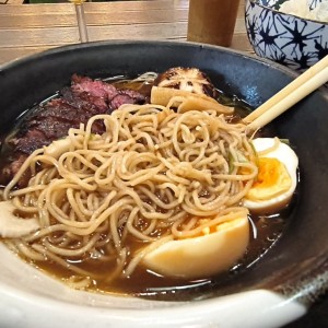 Plato Fuerte - Ramen Shoyu Ribeye