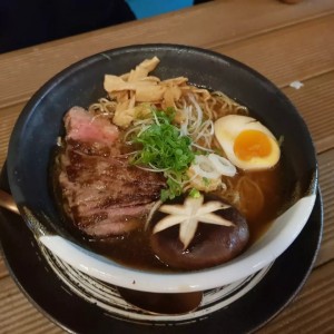 Plato Fuerte - Ramen Shoyu Ribeye