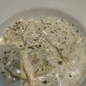 Raviolis de Espinaca al Tartufo