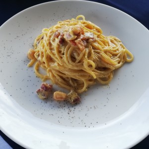 Pasta a la carbonara