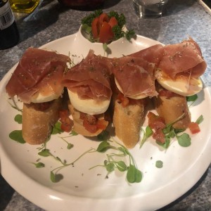 Entradas - Bruschetta della Casa