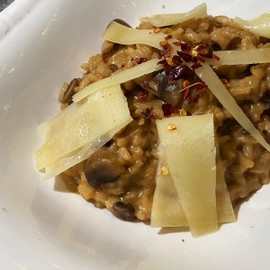 Risotto Funghi Porcini y Tartufo