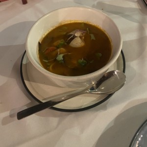 Sopa de mariscos 