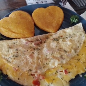 Omelette con tortillas