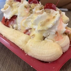 Banana Split para dos personas