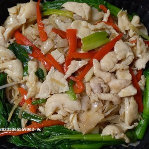 chowmein de pollo