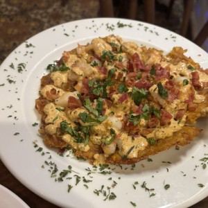 Entradas/ Appetizers - Tostones de Langostino