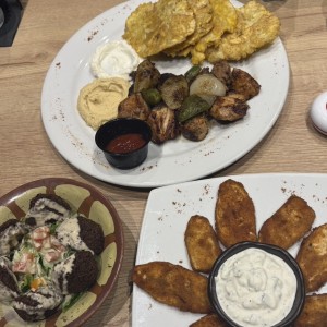 Kabab, berenjenas