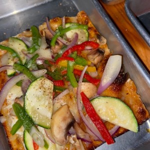 Pizza de vegetales