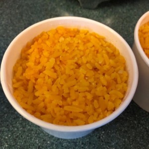 Guarniciones - Arroz amarillo