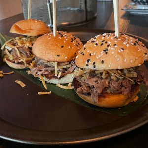 Pork Sweet and Beer Burger