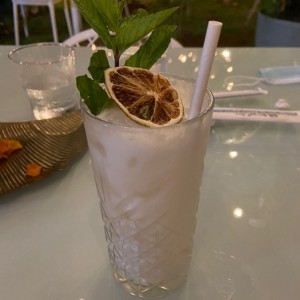 Limonada de coco. Recomendada al 100%