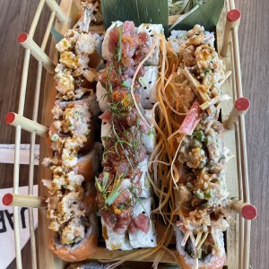 Ebi Crunch Roll, Enzo Roll y Camilla Roll