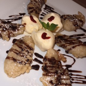 Postres - Banana Tempura