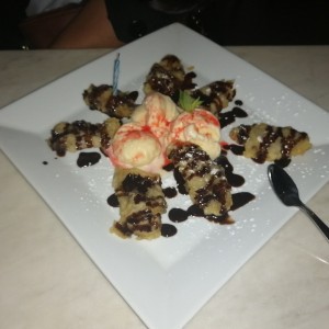 Postres - Banana Tempura