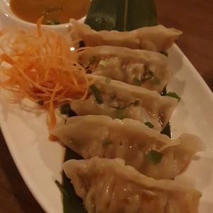 gyozas al vapor