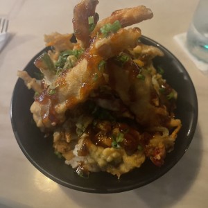 Camarones tempura 