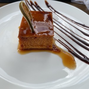 Flan de vainilla 