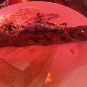 pincho de cordero