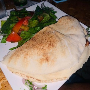 pita con pollo 