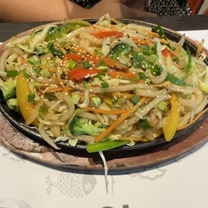 Udon vegetariano