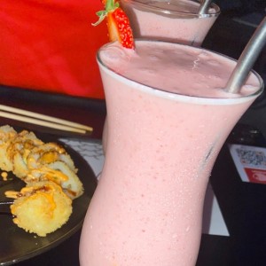 Batido de fresa