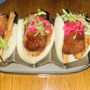 Buns de cerdo Tokatsu