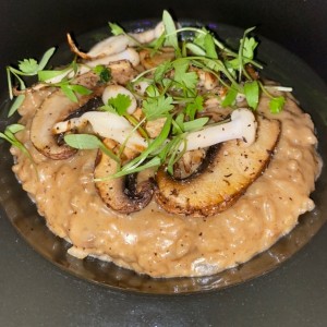 risotto de hongos