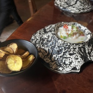 Entradas -Appetizers - Ceviche del Pacifico