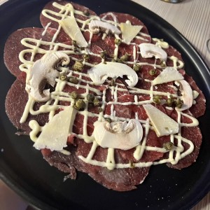 Carpaccio de res