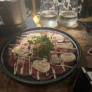 Entradas -Appetizers - Carpaccio de Res